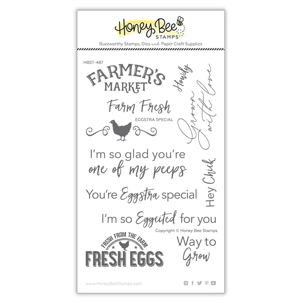 Eggstra Spécial - Jeu de tampons 4x6