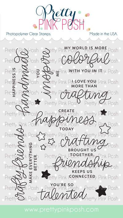 Ensemble de tampons Crafty Sentiments