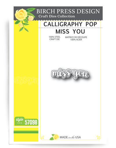 Calligraphy Pop Miss You