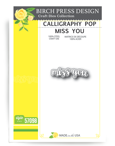 Calligraphie Pop Tu me manques