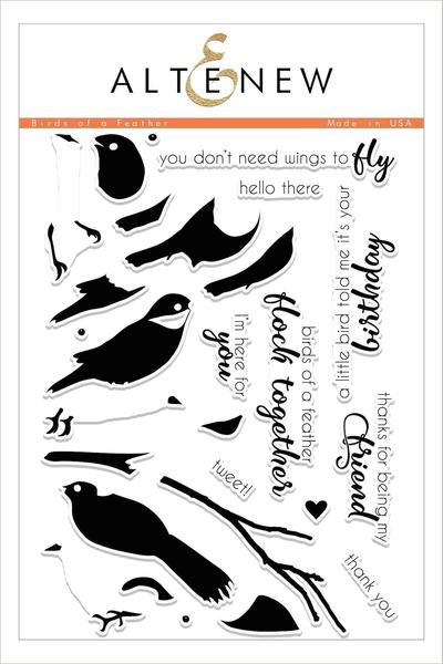 Ensemble de tampons Oiseaux d'une plume