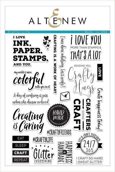 Crafty Life Stamp Set - RETIRING