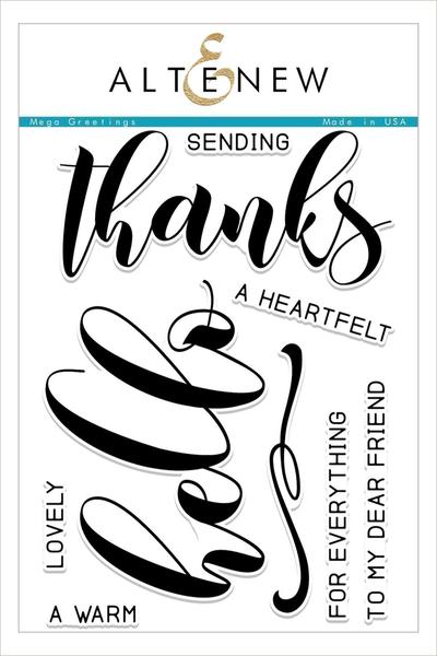 Mega Greetings Stamp Set