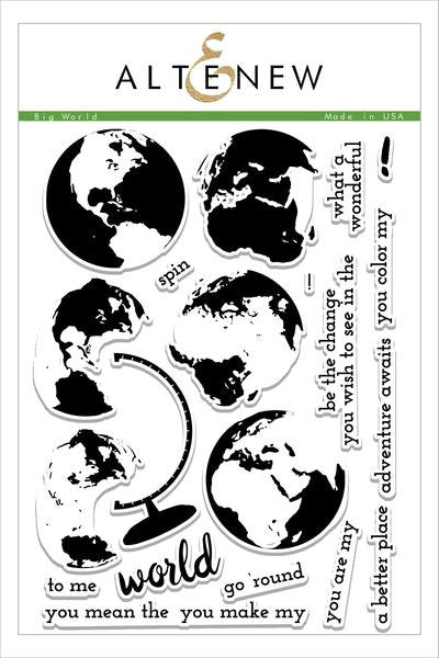 Jeu de timbres Grand Monde
