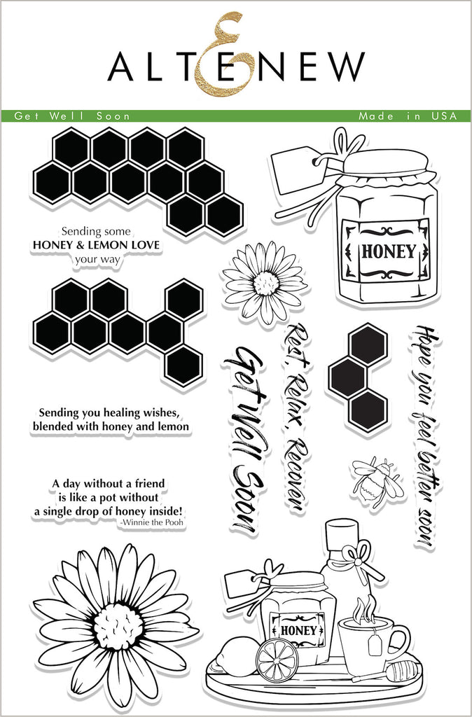 Get Well Soon Stamp Set - RETIRING