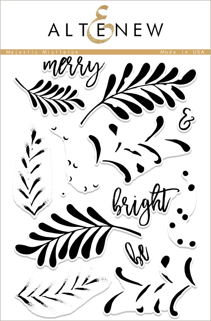 Majestic Mistletoe Stamp Set