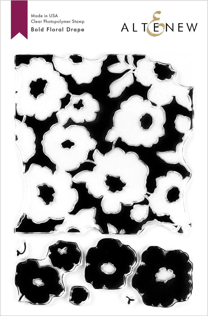 Bold Floral Drape Stamp Set - RETIRING