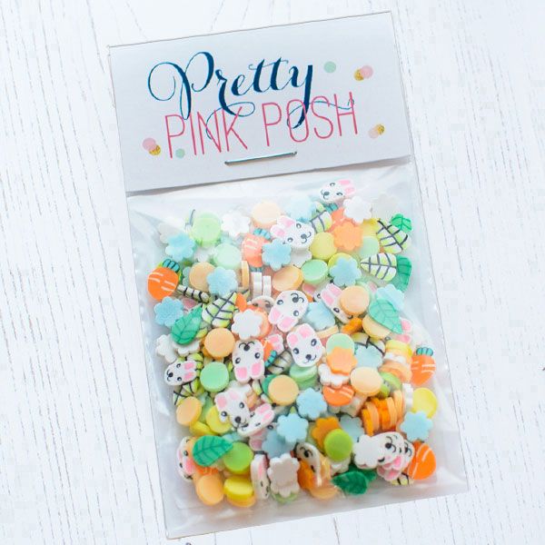 Confettis d’argile de jardin de lapin