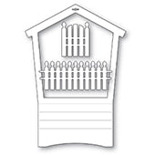House Frame Craft Die