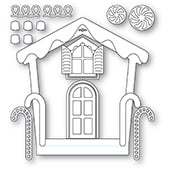 Gingerbread House Frame Craft Die