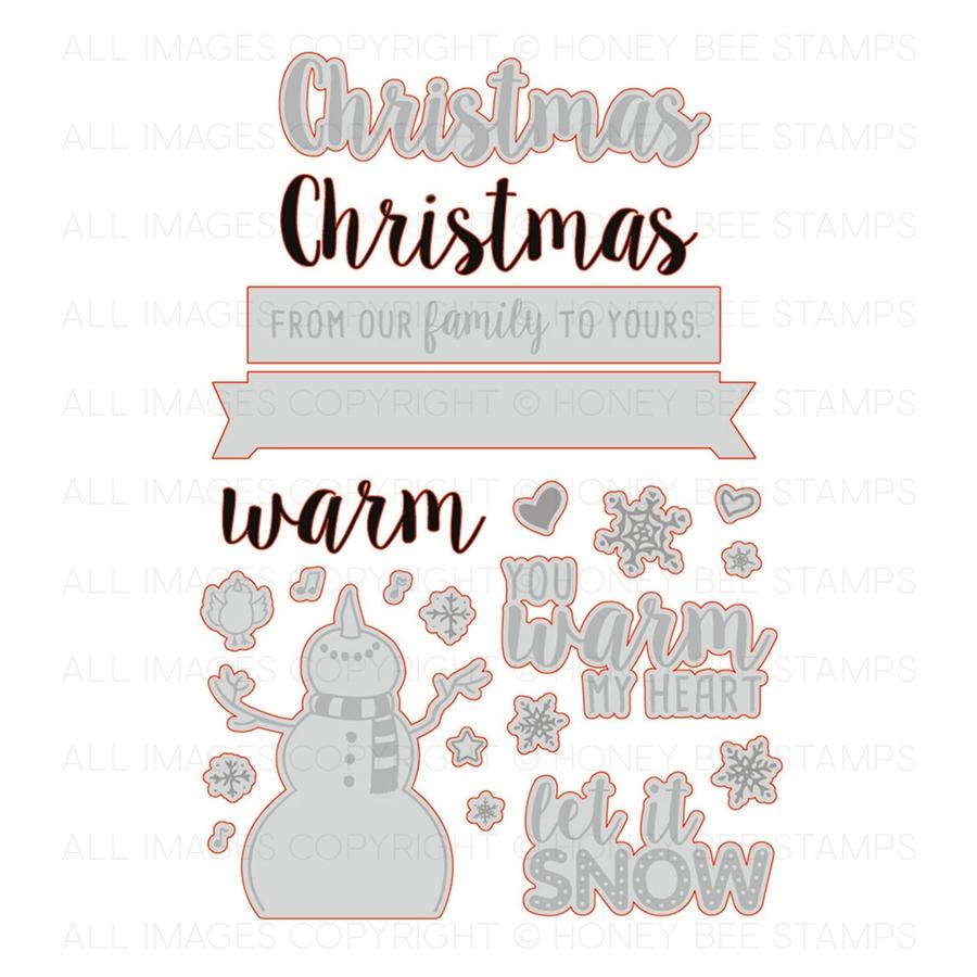 Let It Snow Honey Cuts
