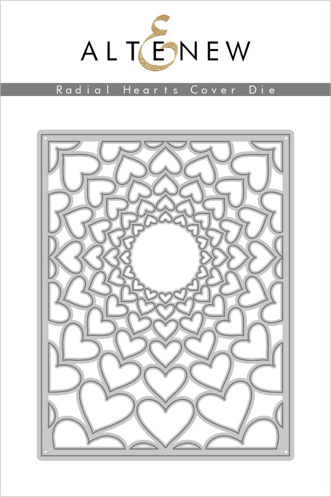 Radial Hearts Cover Die