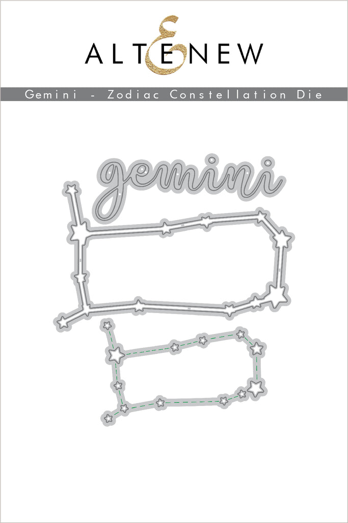 Gemini Zodiac Constellation Die Set - RETIRING