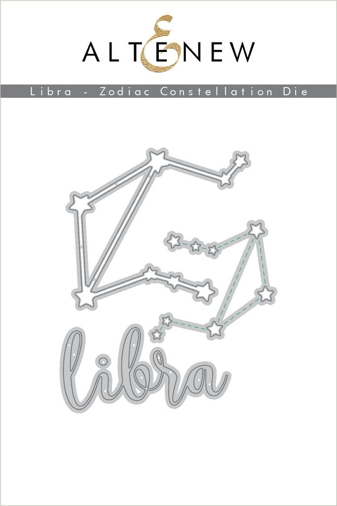 Ensemble de matrices de constellation du zodiaque Balance