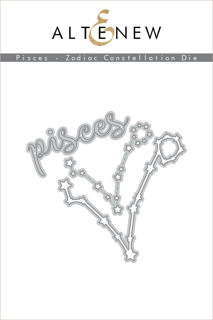 Ensemble de matrices de constellation du zodiaque Poissons