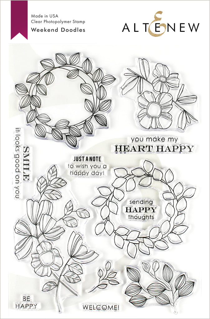 Weekend Doodles Stamp Set