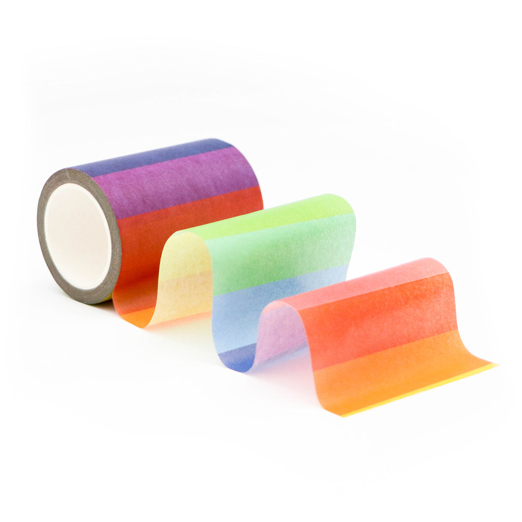 Block Rainbow Washi Tape*