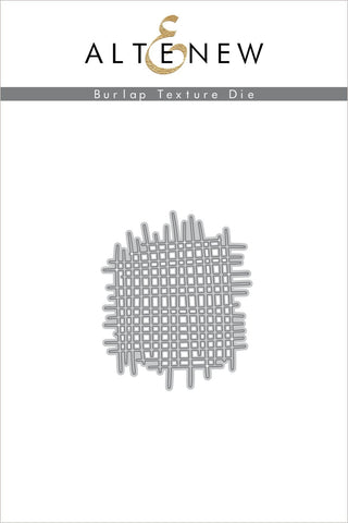 Burlap Texture Die