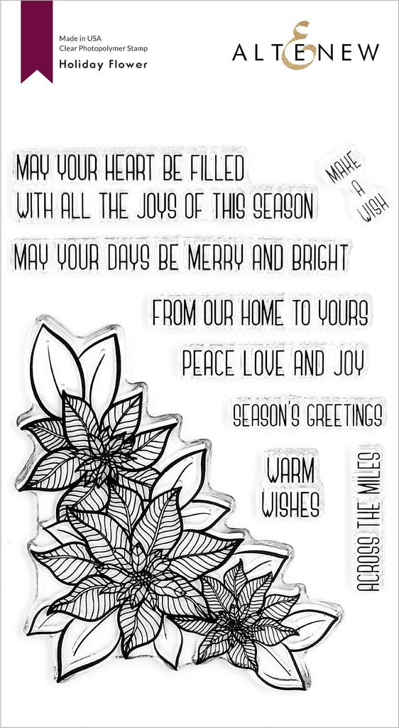 Holiday Flower Stamp Set - RETIRING