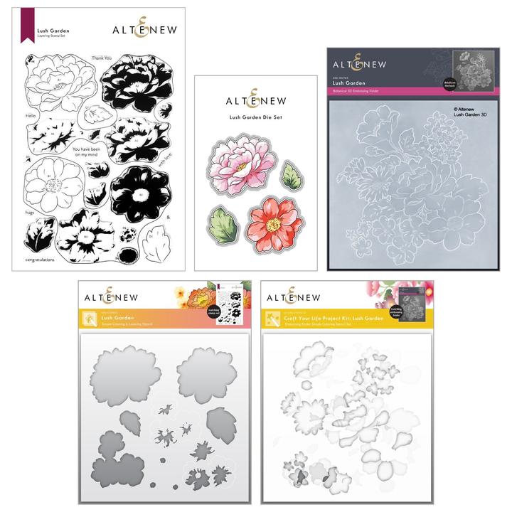 Kit de projet Craft Your Life : Jardin luxuriant