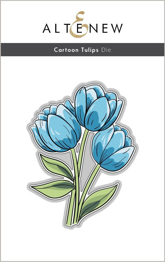 Les tulipes de dessin animé meurent