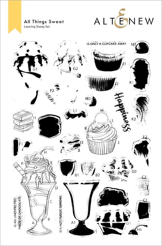 Ensemble de tampons All Things Sweet