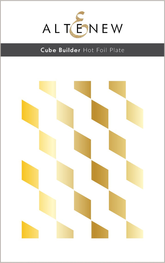 Plaque d'aluminium chaude Cube Builder