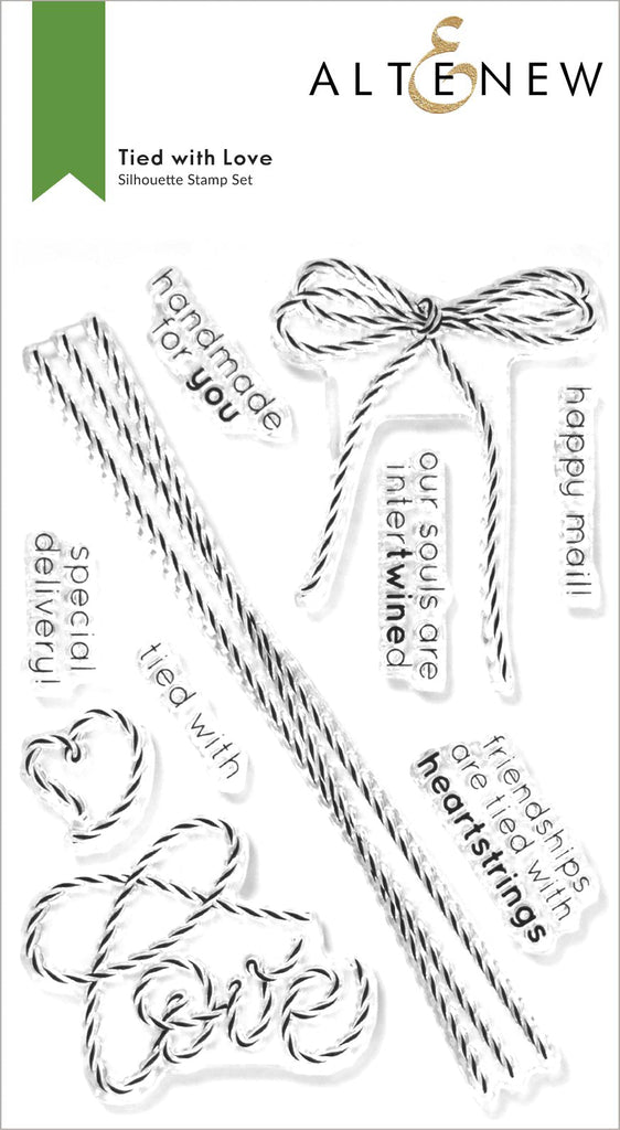 Ensemble de tampons Lié avec amour
