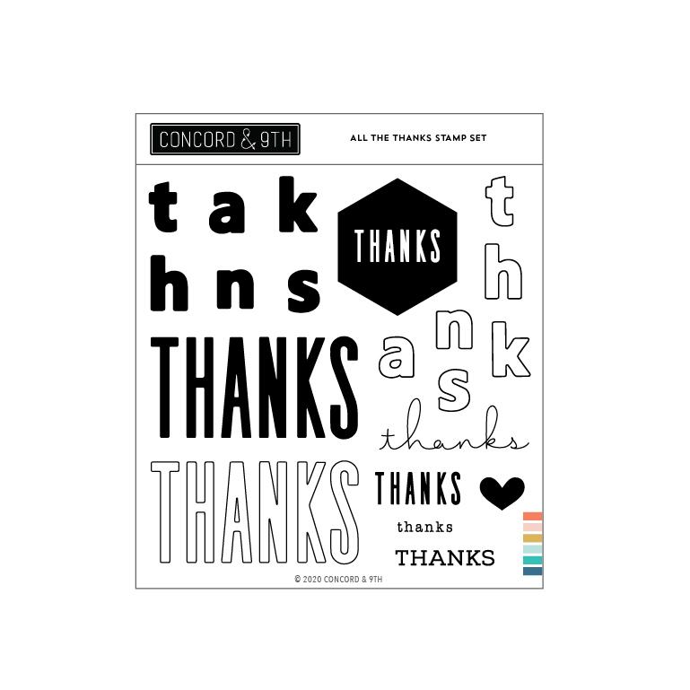 All the Thanks Stamp Set