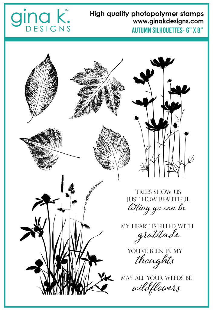 Set de tampons Silhouettes d'automne
