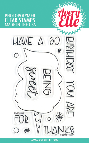 Cotton Candy Clear Stamps*
