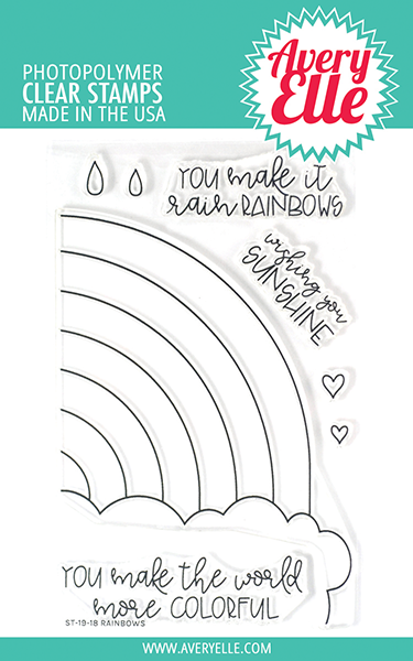 Rainbow Clear Stamps