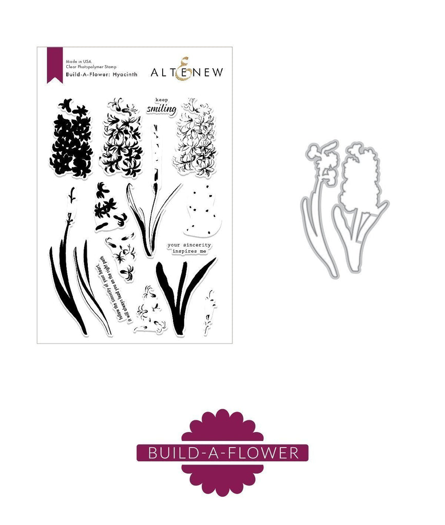 Construire une fleur : Jacinthe
