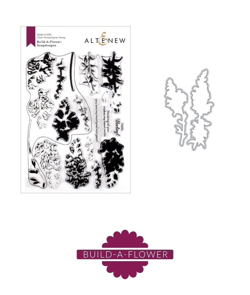 Construire une fleur : Muflier