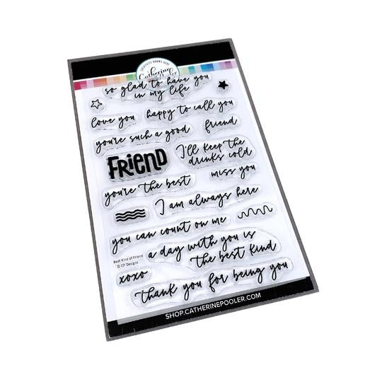 Best Kind of Friend Sentiments Stamp Set