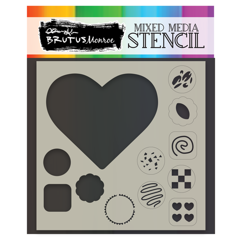 Layering Stencil - Box of Chocolates*