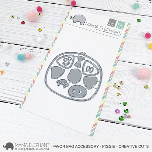 Favor Bag Accessory - Piggie Creative Cuts*