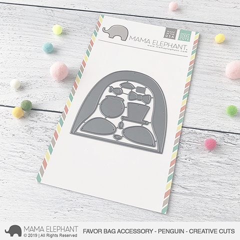 Favor Bag Accessory - Penguin - Creative Cuts*