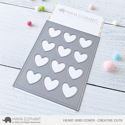 Heart Grid Cover Creative Cuts
