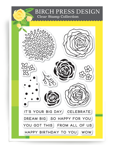 Time To Celebrate Clear Stamp Set