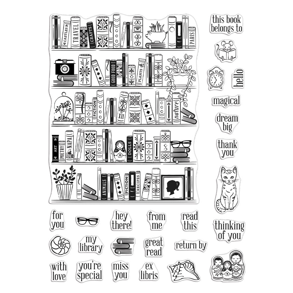 Pièces de bibliothèque Peek-A-Boo