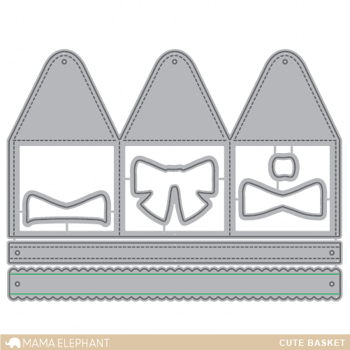 Cute Basket Creative Cuts*