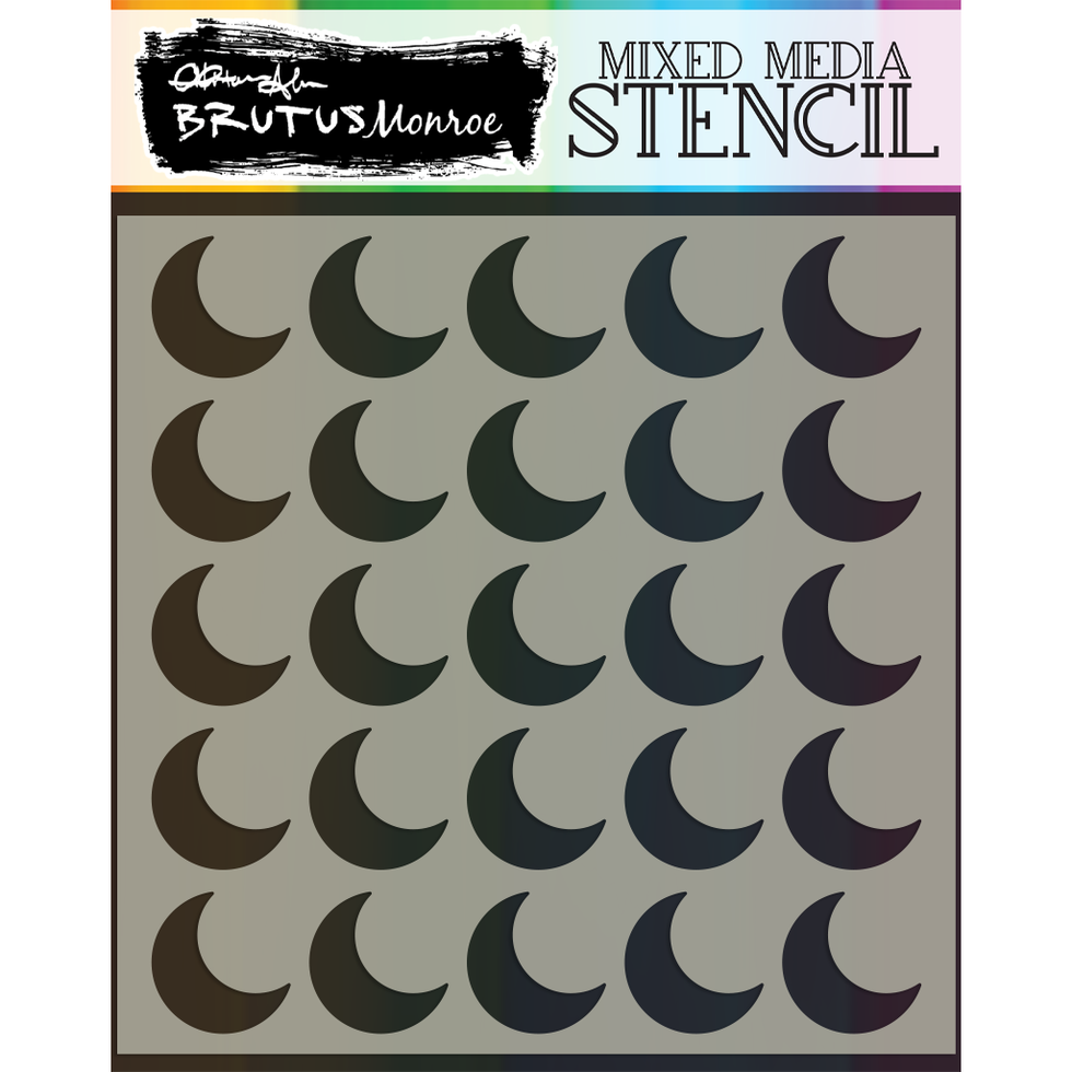Chunky Stencil | Moon*