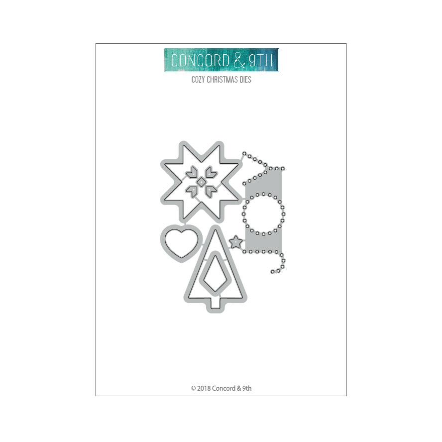 Matrices de découpe Noël douillet