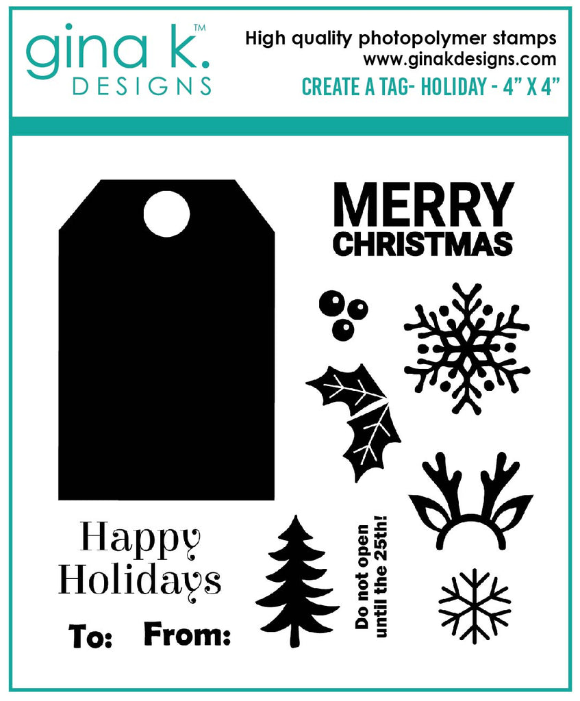 Create a Tag - Holiday Mini Stamp Set - RETIRING