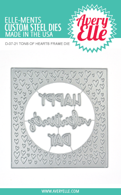 Die: Tons of Hearts Frames Elle-ments*