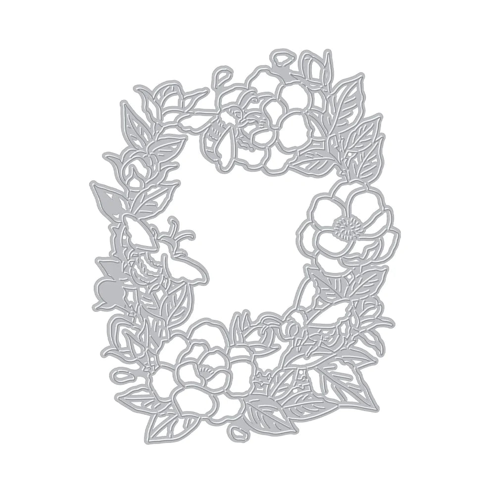 Bee Florals Window Fancy Die (E)
