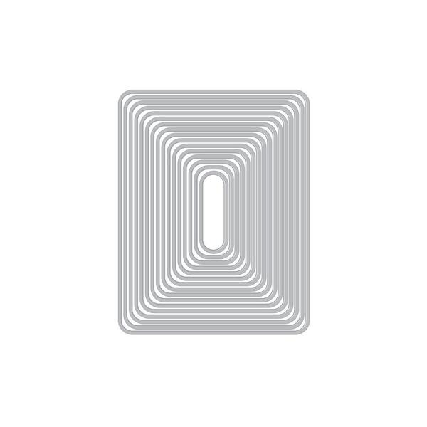 Matrices Infini Rectangle Arrondi