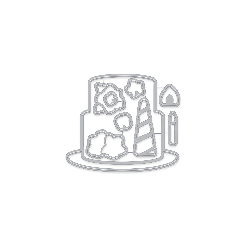 Décorer un cadre de gâteau