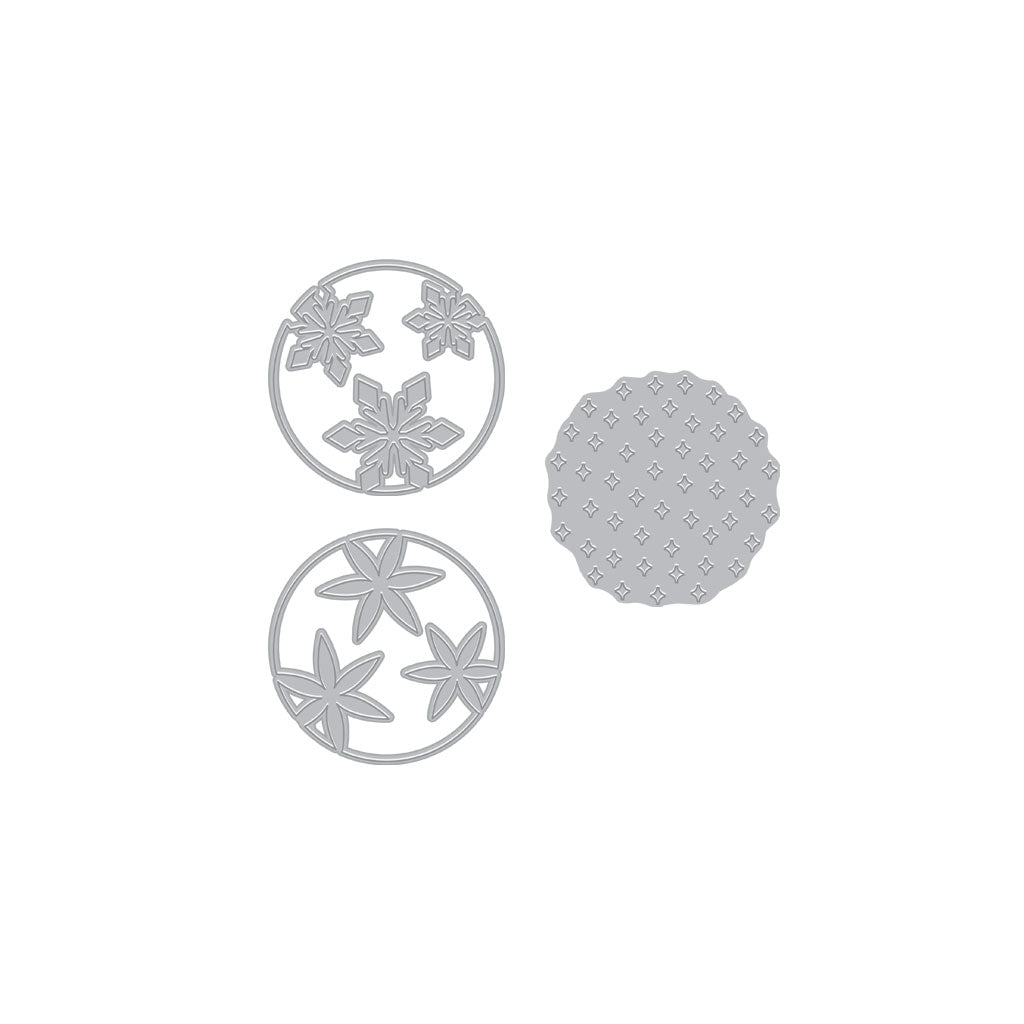 Flocon de neige en verre